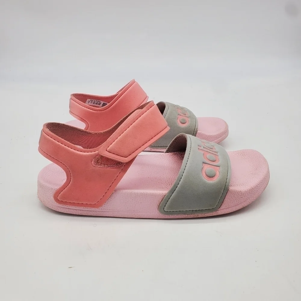 ADIDAS Shoes Youth 1 Kids Adilette Slides Sandals Girls Classic Beach Summer